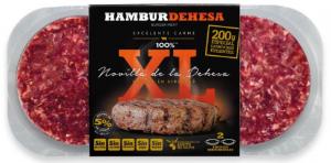 200 GR (XL) FRESH BURGER,  MEAT FROM  FREE-RANGE HEIFERS OF SPANISH PARKLANDS  (with 60 days of shelf-life)